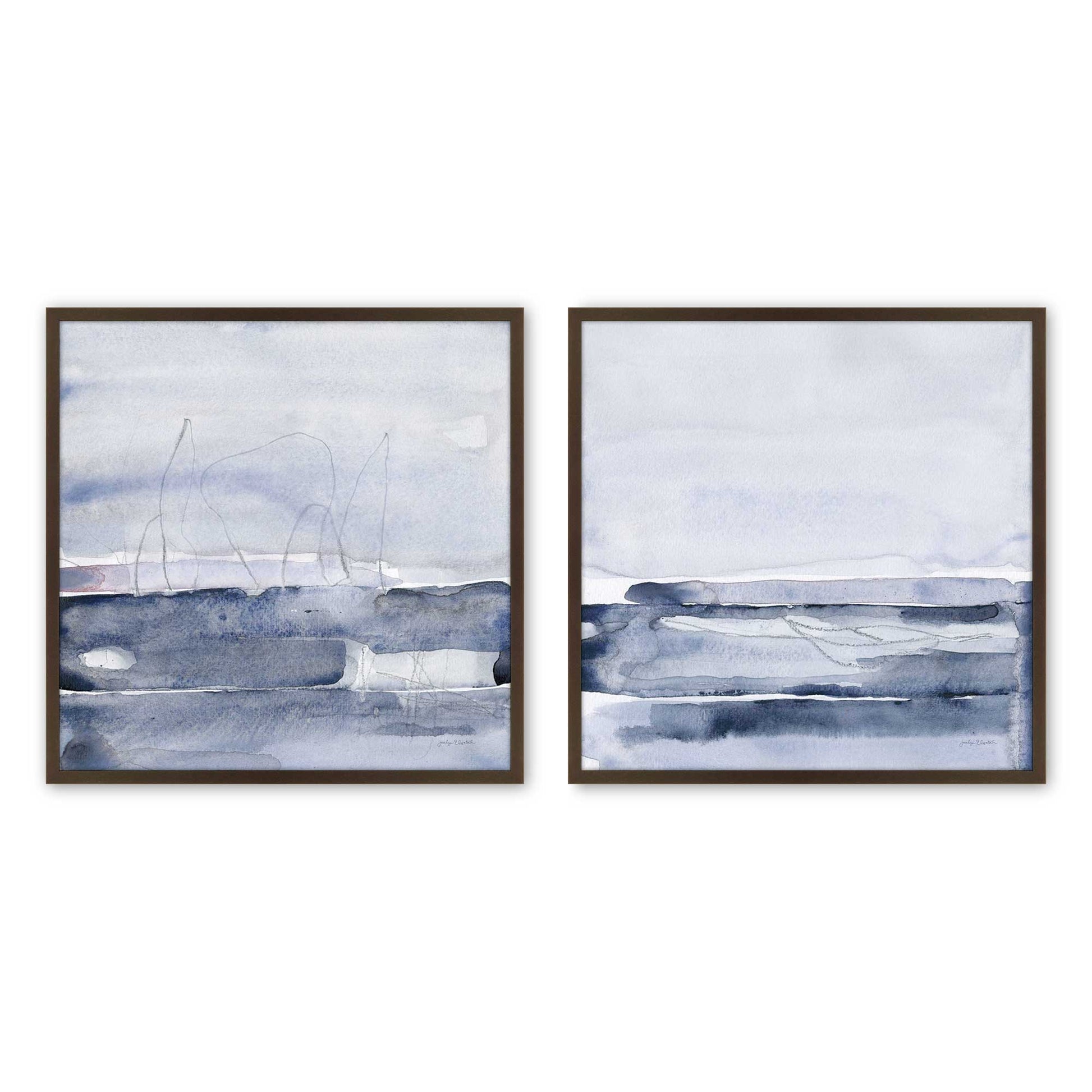 [Color:Belvinder Brown], Picture of art in a Belvinder Brown frame