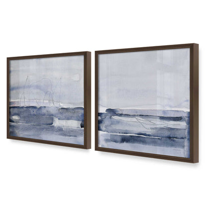 [Color:Belvinder Brown], Picture of art in a Belvinder Brown frame at an angle