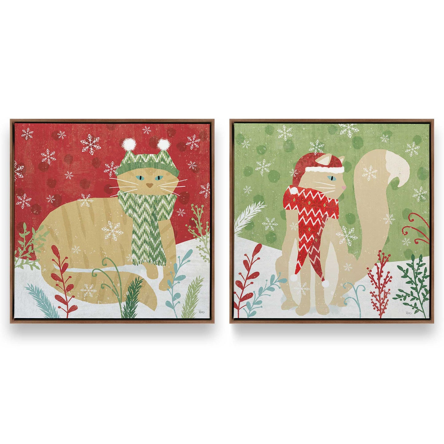 [Color:Walnut], Picture of art in a Walnut frame