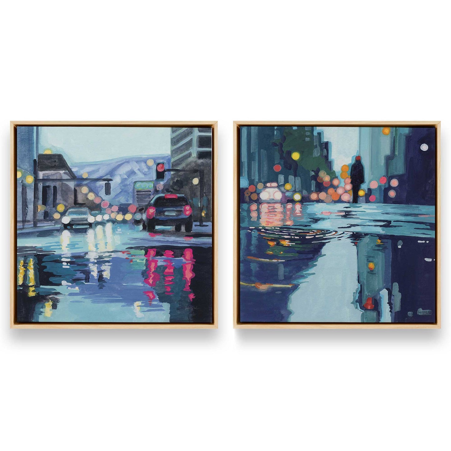 [Color:American Maple], Picture of art in an American Maple frame