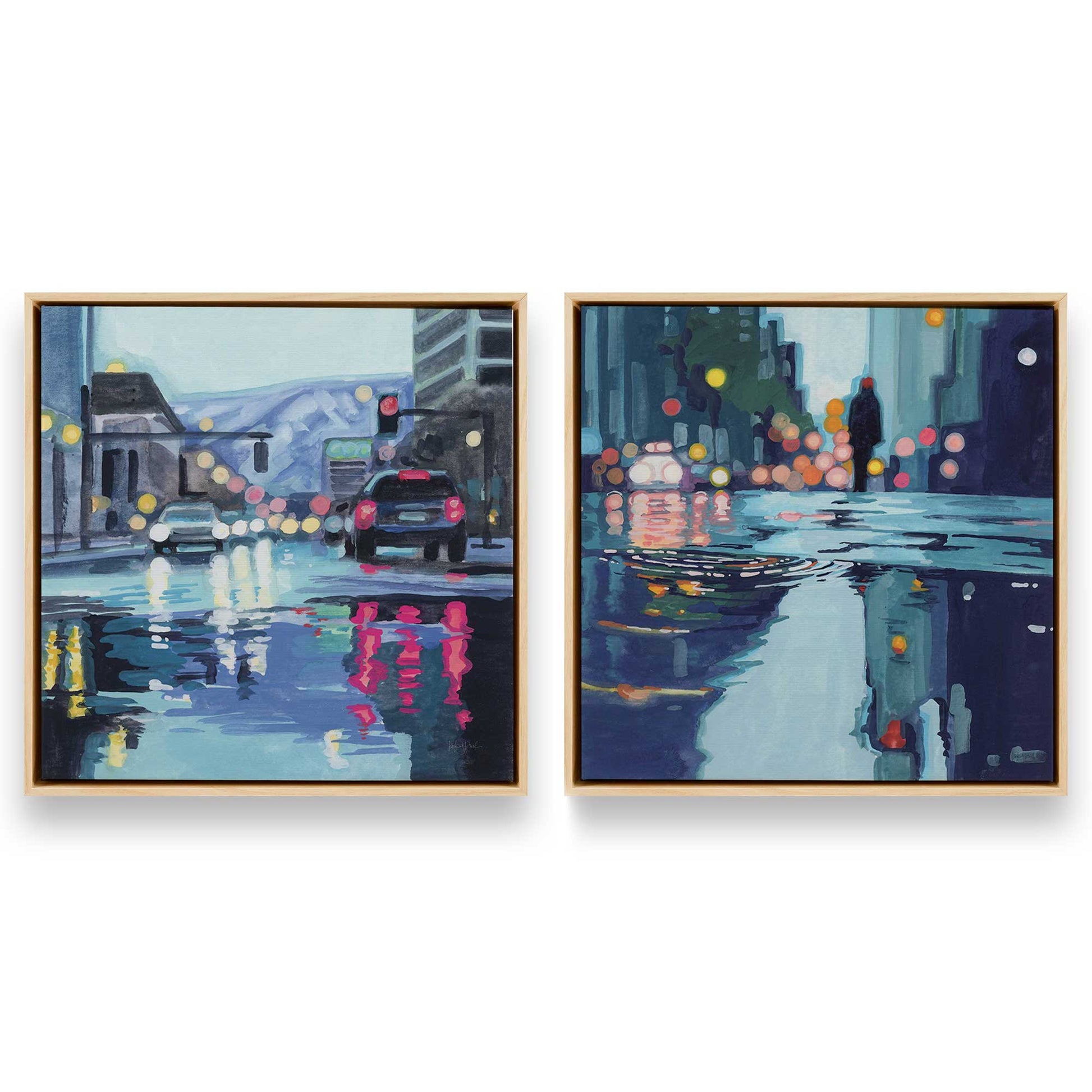 [Color:American Maple], Picture of art in an American Maple frame