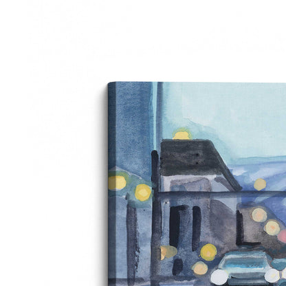 [Color:Stretched Canvas], Picture of art at an angle