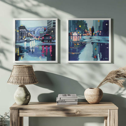 [Color:Walnut], Picture of art in a Walnut frame