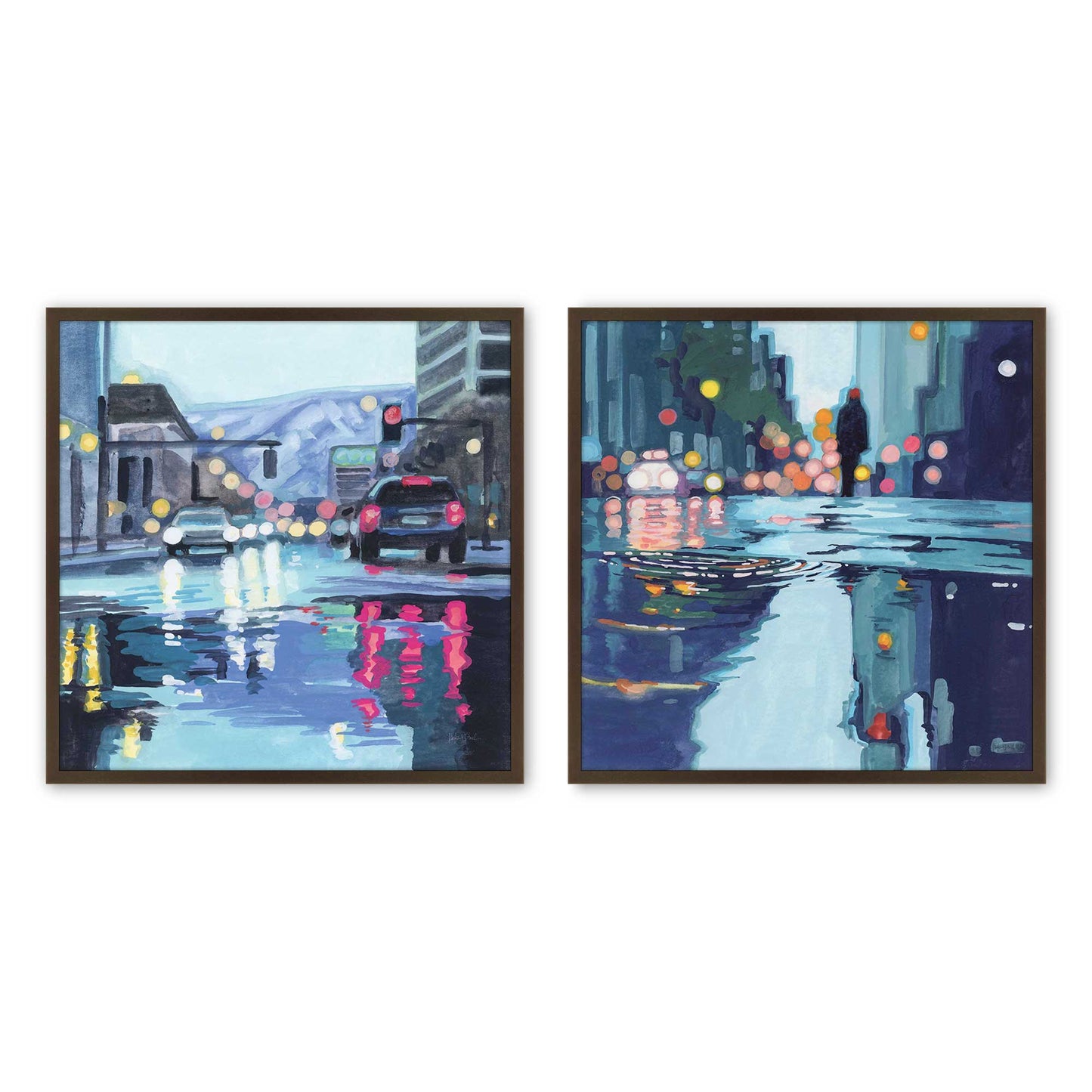 [Color:Belvinder Brown], Picture of art in a Belvinder Brown frame