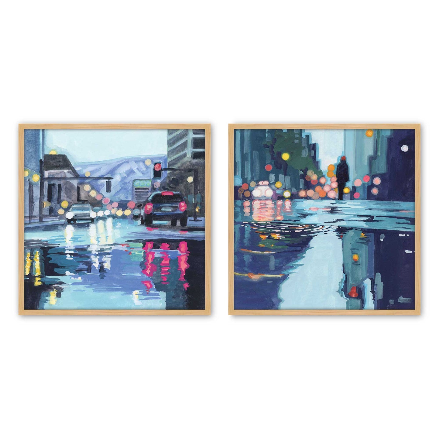 [Color:American Maple], Picture of art in an American Maple frame