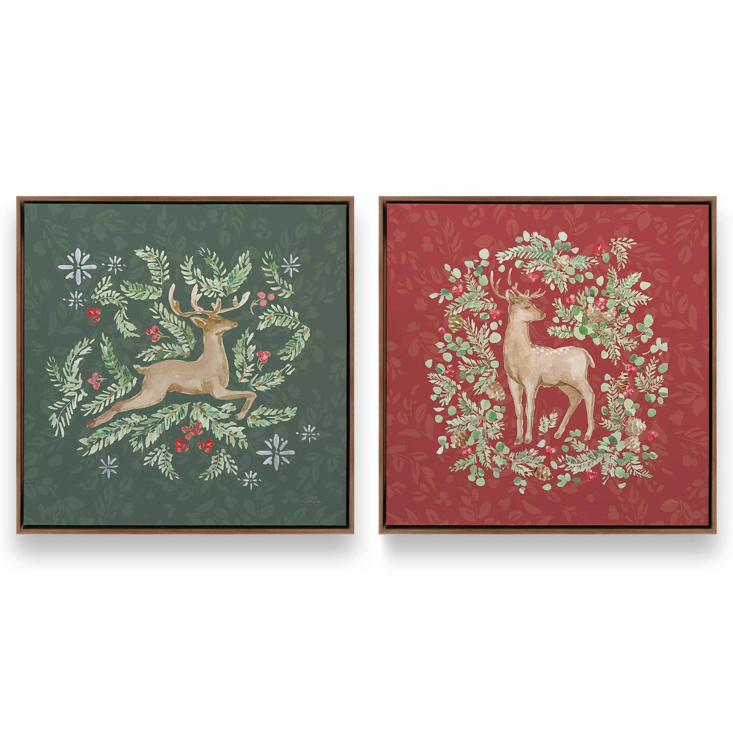 [Color:Walnut], Picture of art in a Walnut frame