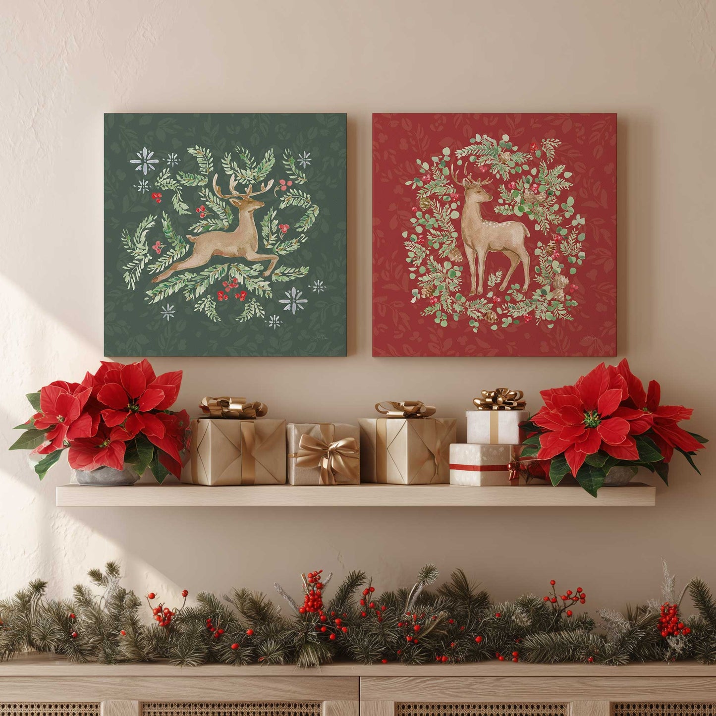 [Color:Satin Black], Picture of art in a Satin Black frame