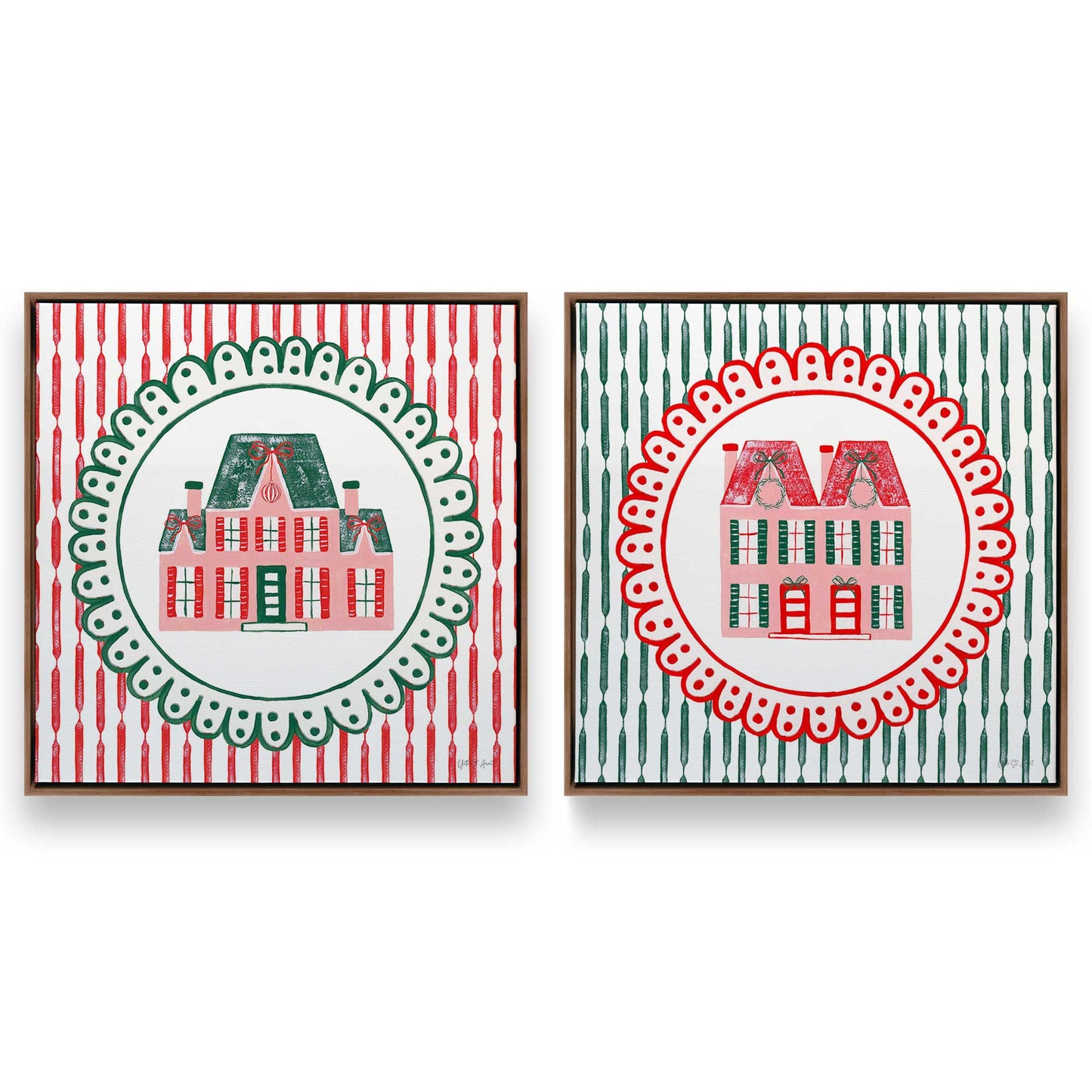 [Color:Walnut], Picture of art in a Walnut frame