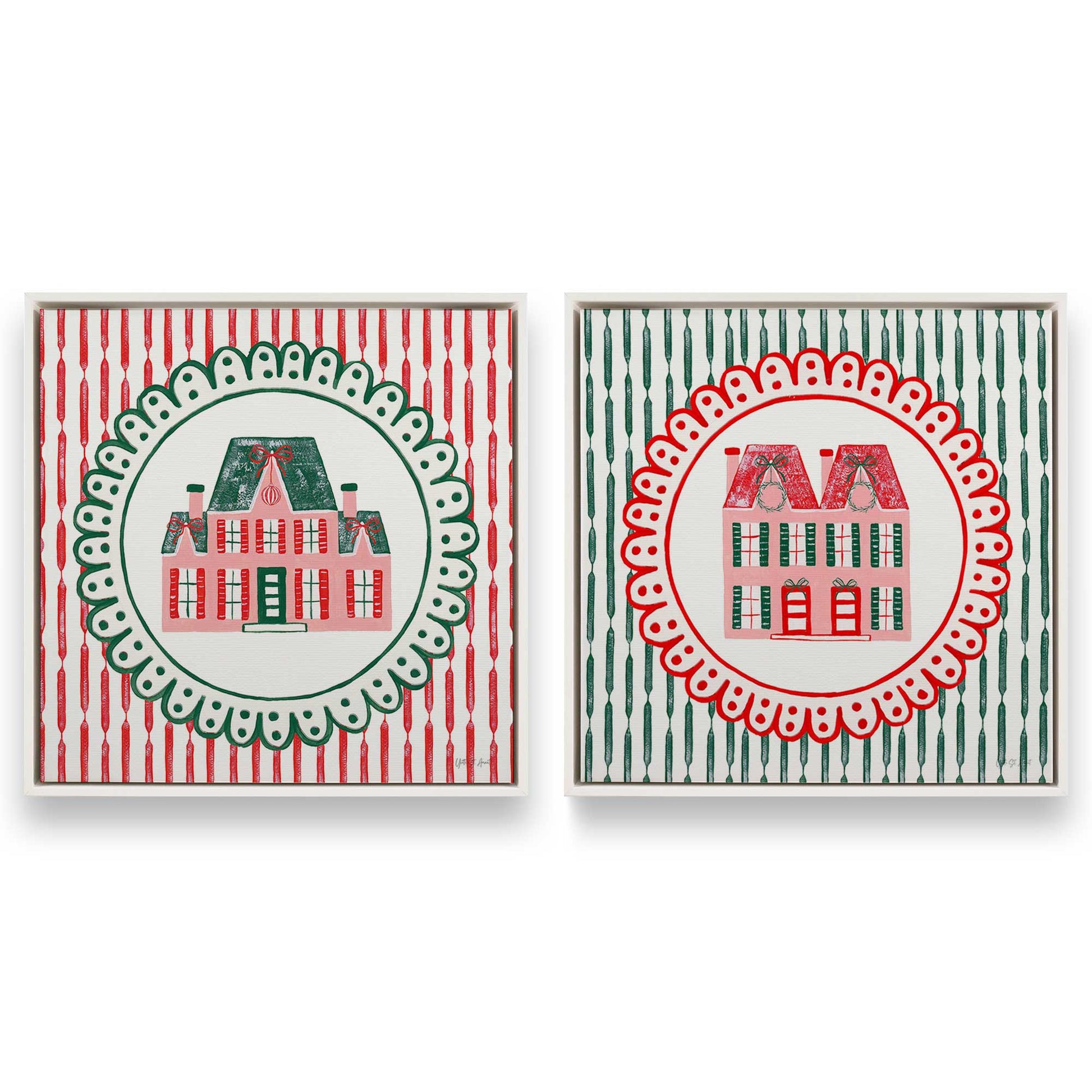 [Color:Opaque White], Picture of art in a White frame