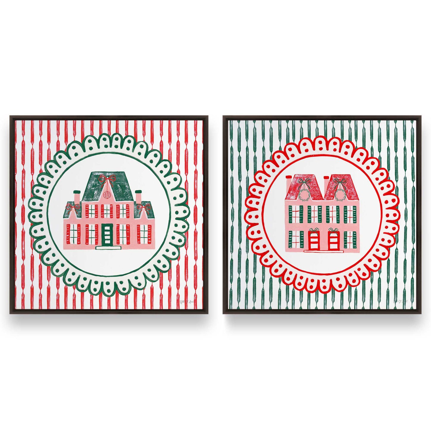 [Color:Espresso], Picture of art in an Espresso frame