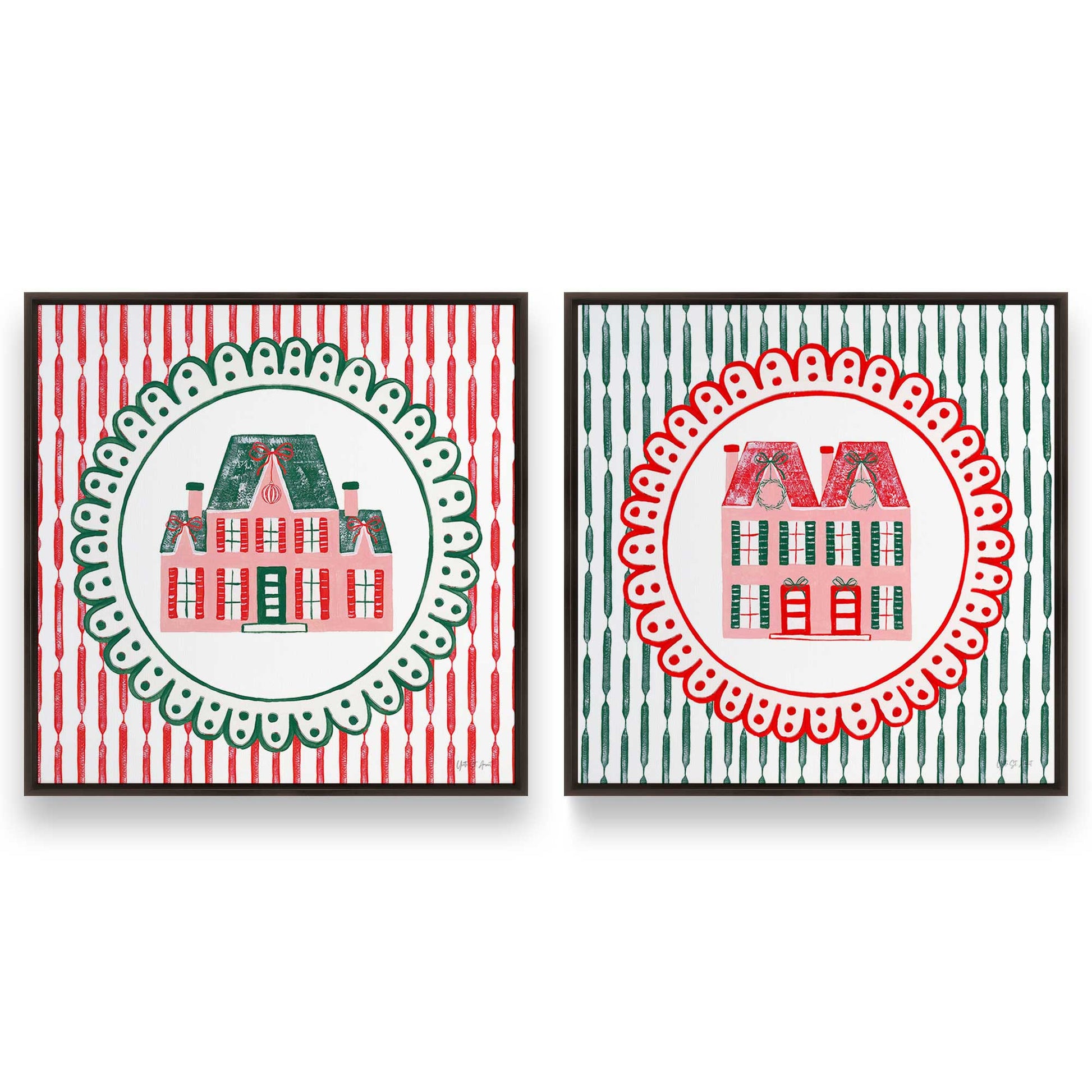 [Color:Espresso], Picture of art in an Espresso frame