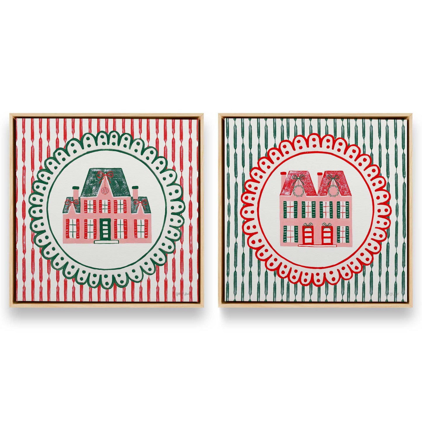 [Color:American Maple], Picture of art in an American Maple frame