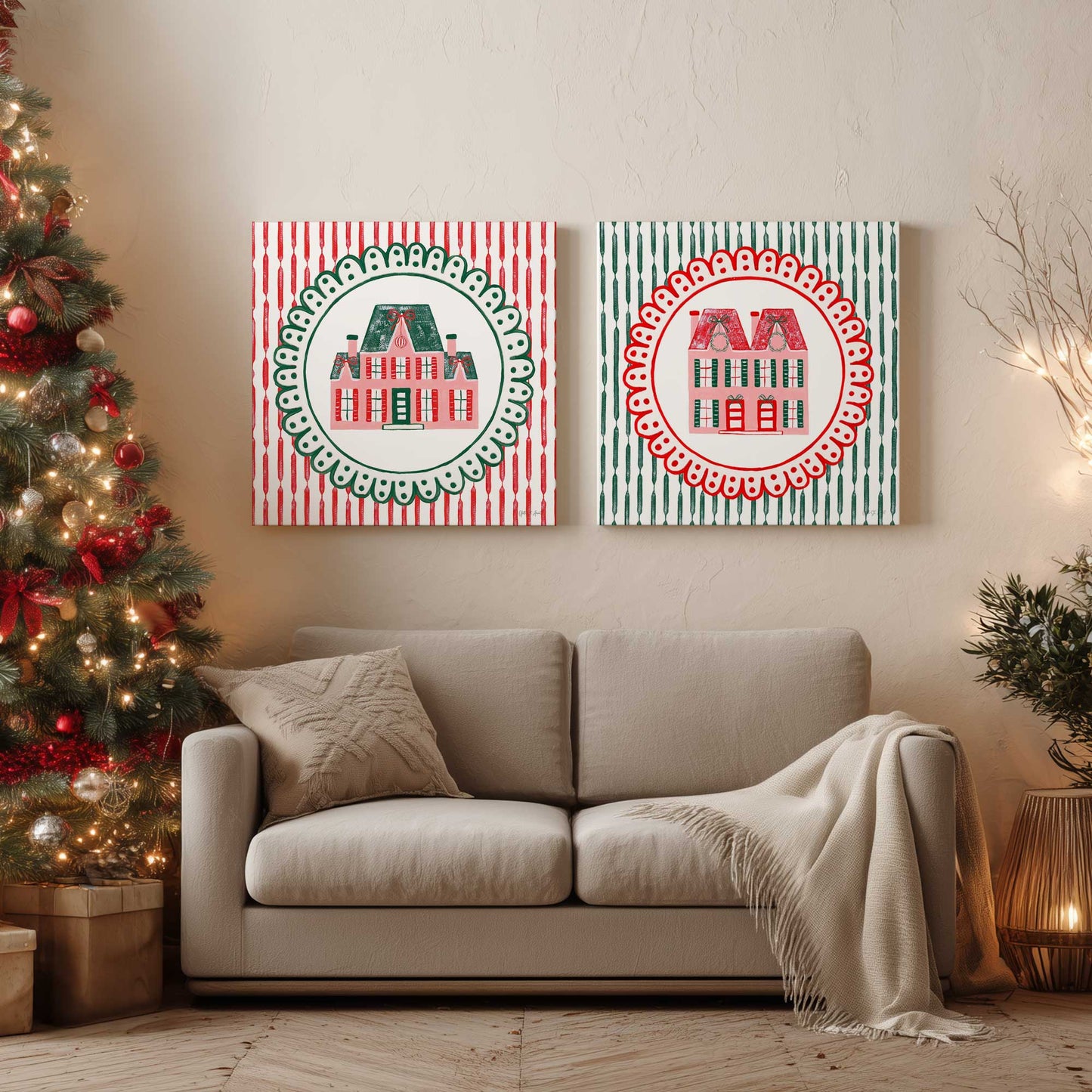 [Color:Opaque White], Picture of art in a White frame