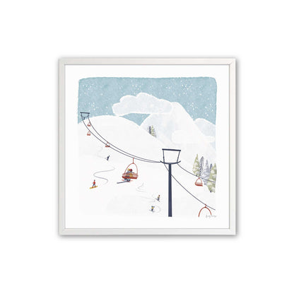 [Color:Opaque White], Picture of art in a Opaque White frame