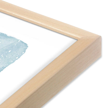 [Color:Raw Maple], Picture of art in a Raw Maple frame of the corner