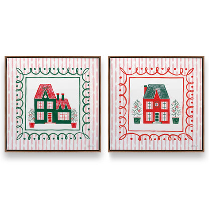 [Color:Walnut], Picture of art in a Walnut frame