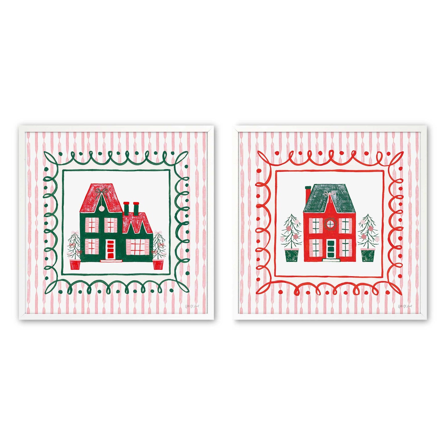 [Color:Opaque White], Picture of art in an Opaque White frame