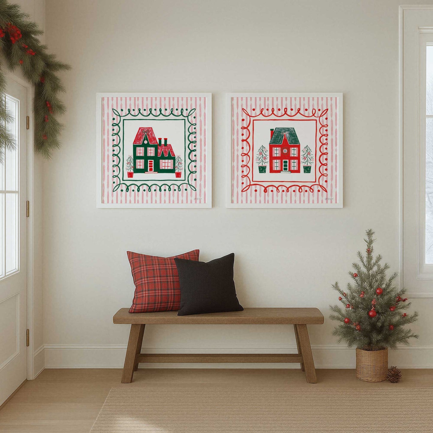 [Color:American Maple], Picture of art in an American Maple frame