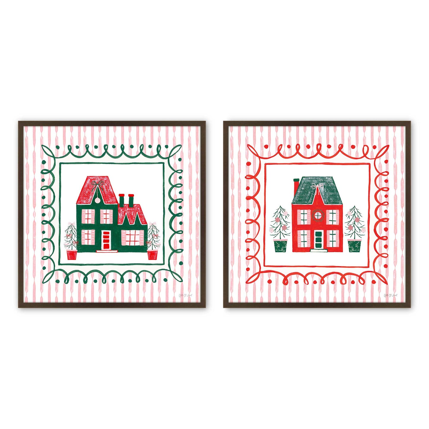 [Color:Belvinder Brown], Picture of art in a Belvinder Brown frame