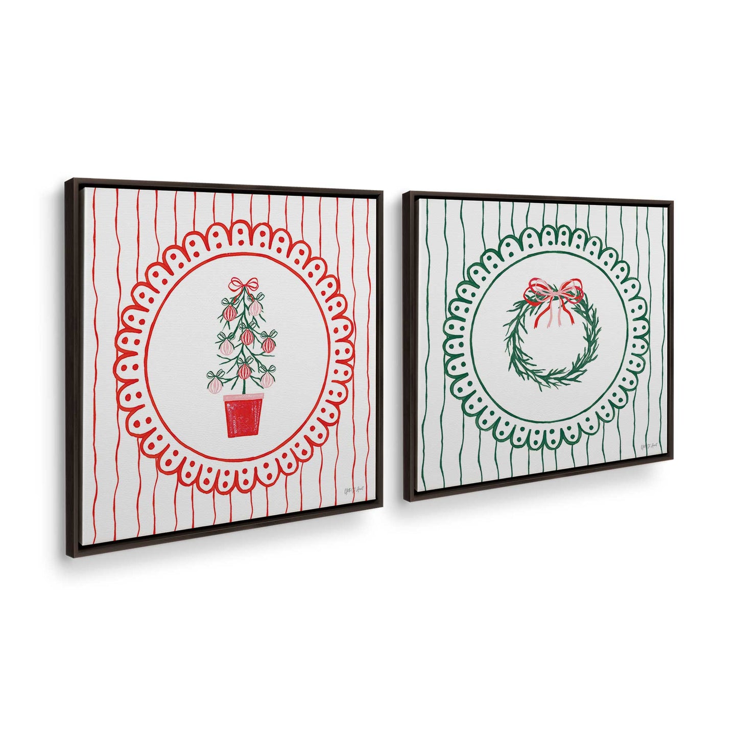 [Color:Espresso], Picture of the corner of the art