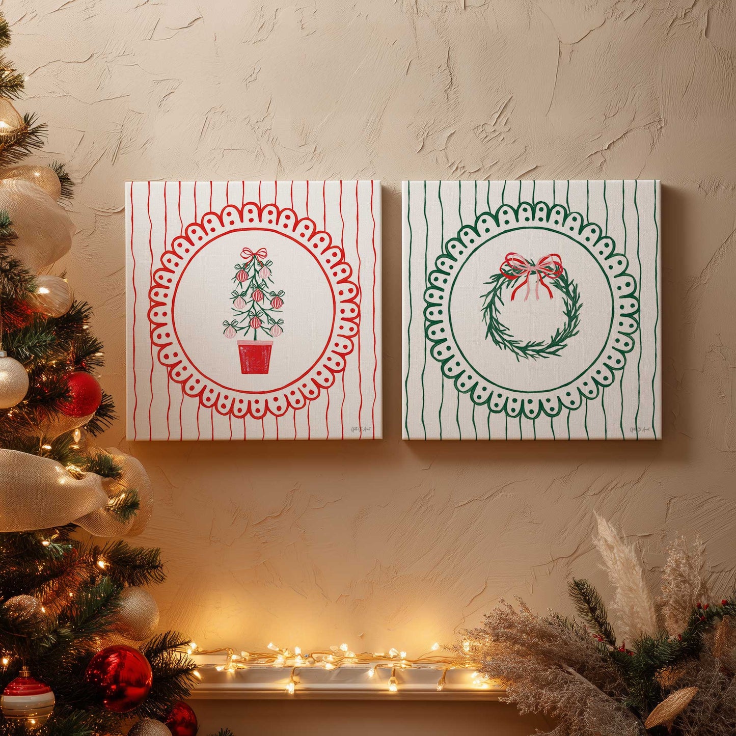 [Color:American Maple], Picture of art in an American Maple frame