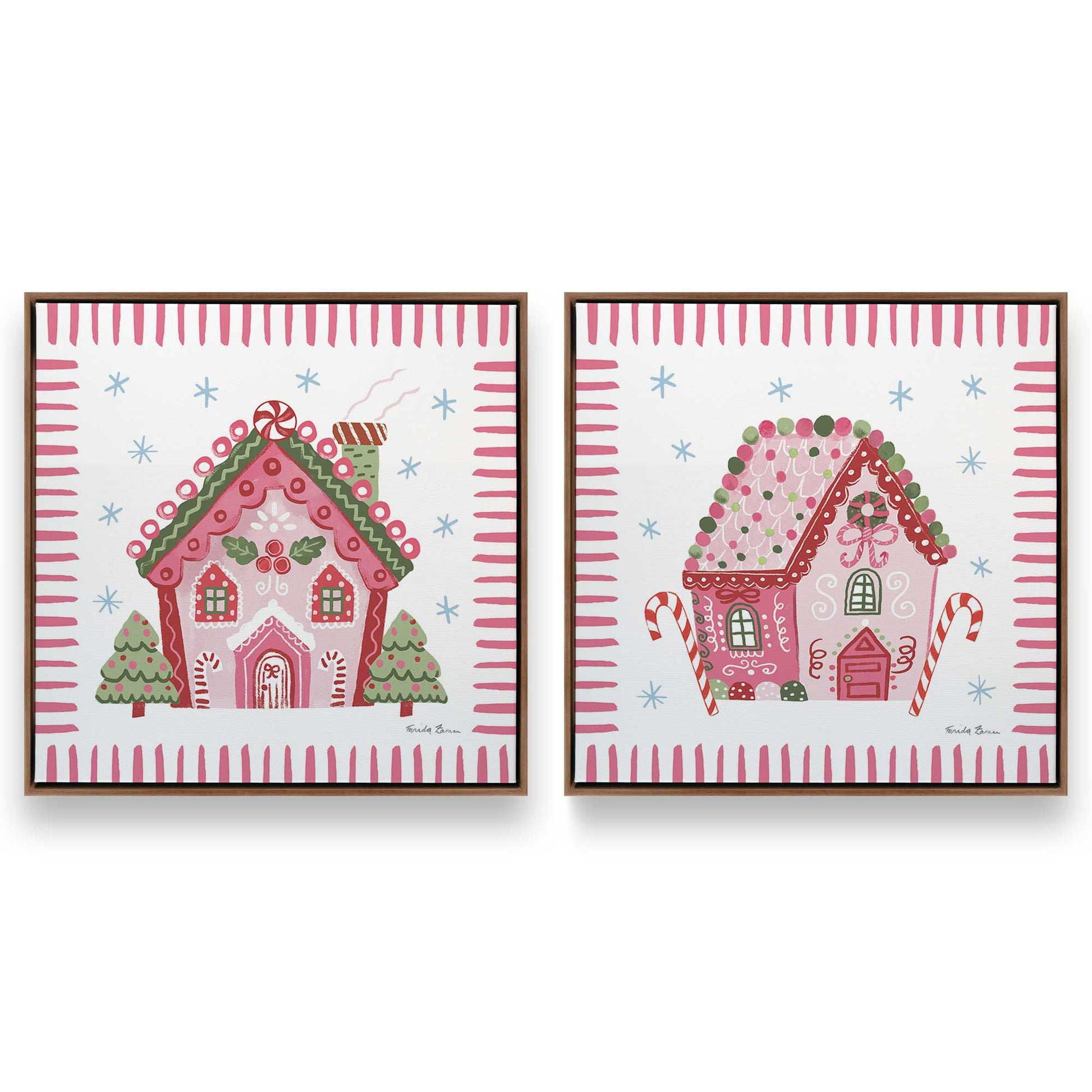 [Color:Walnut], Picture of art in a Walnut frame