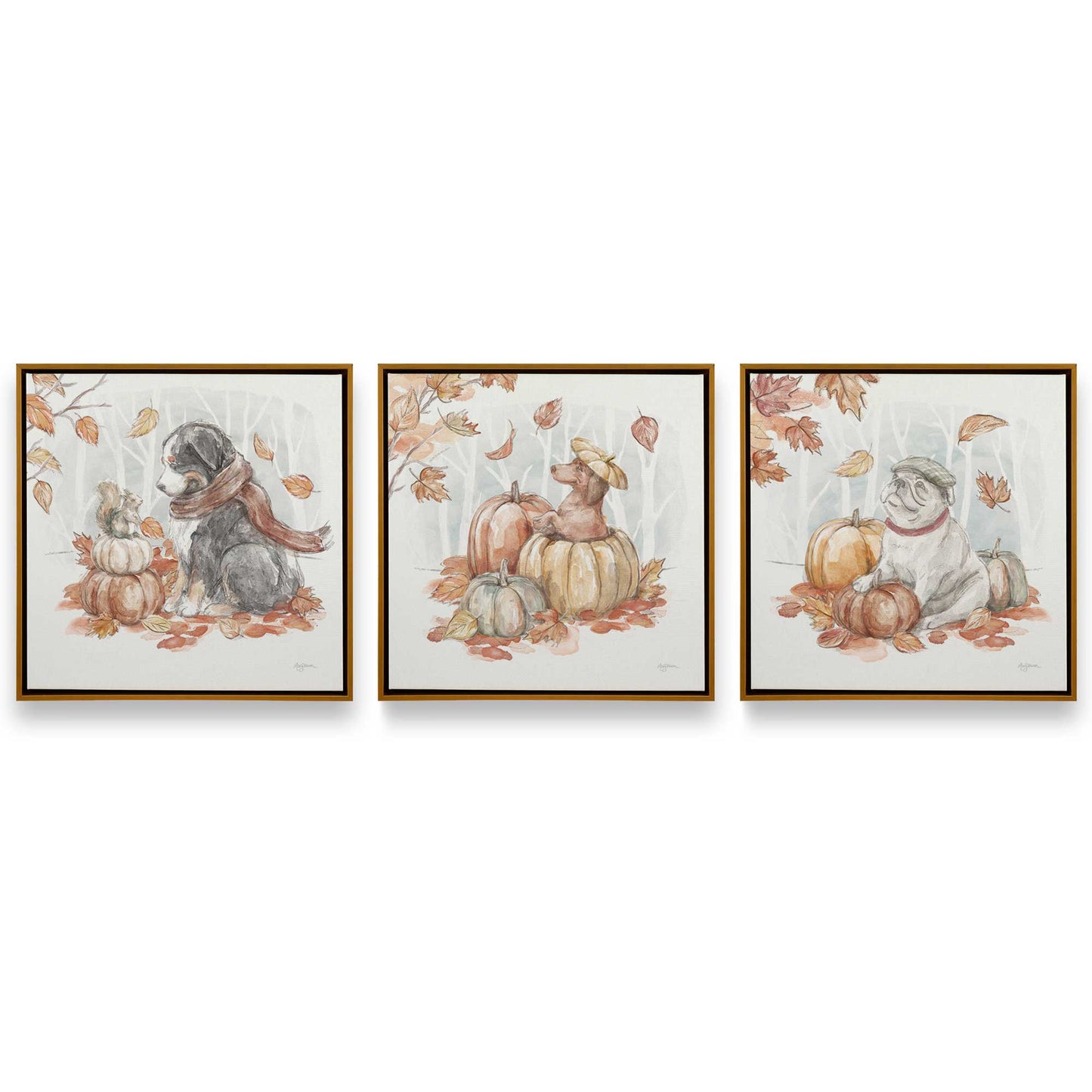 [Color:Polished Gold], Picture of art in a Polished Gold frame