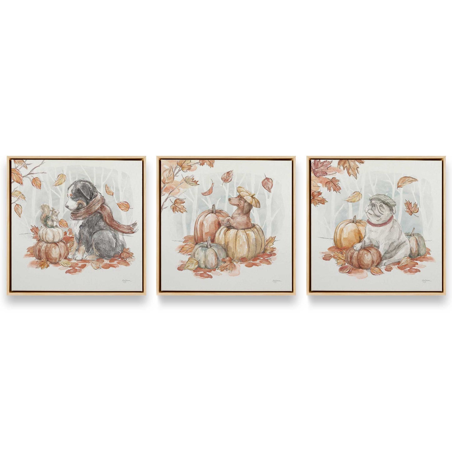 [Color:American Maple], Picture of art in a American Maple frame