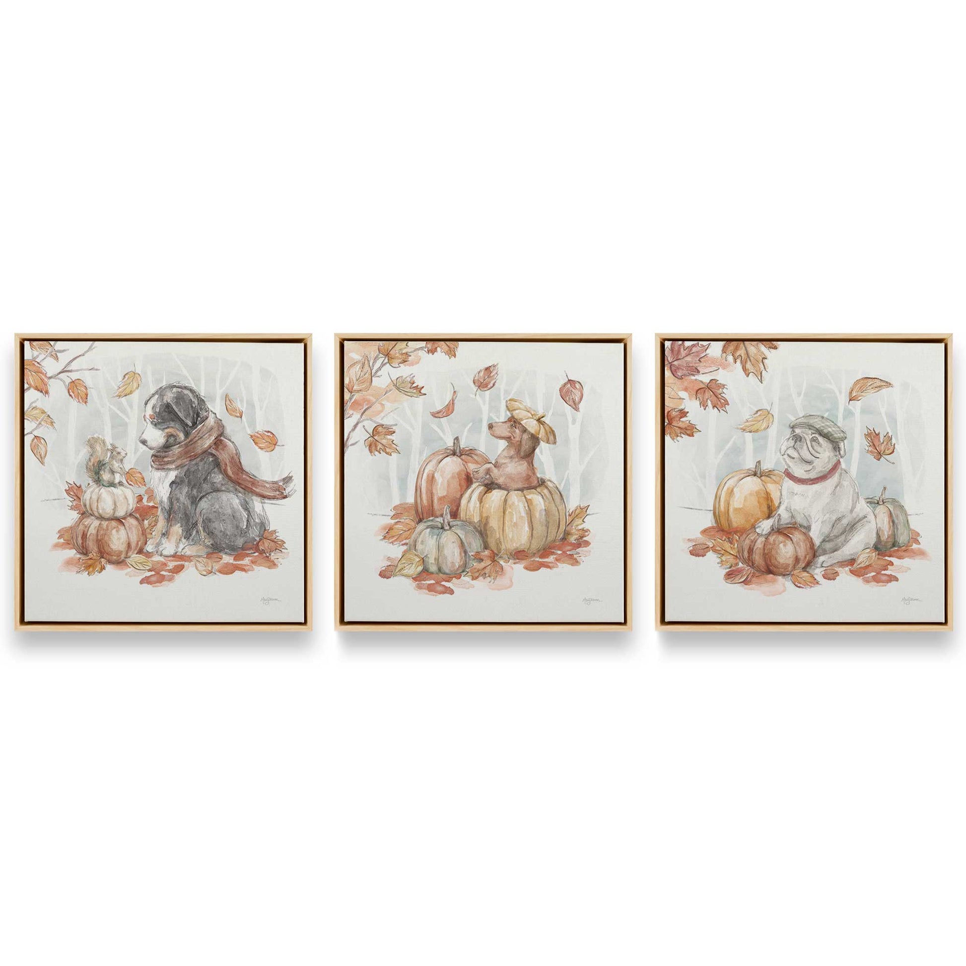 [Color:American Maple], Picture of art in a American Maple frame