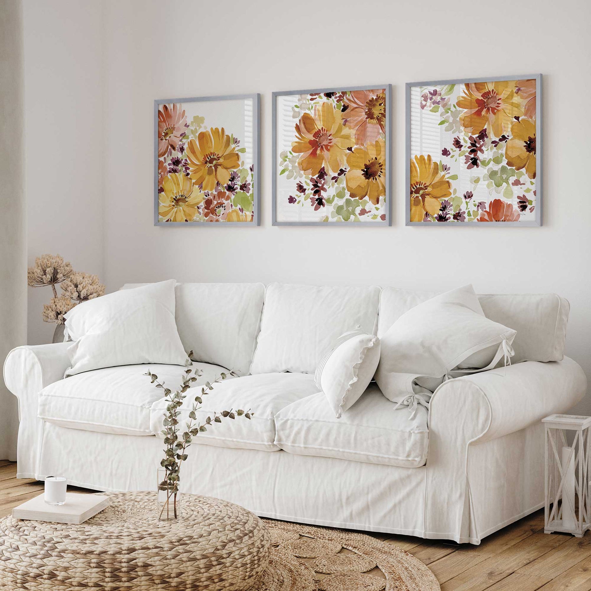 [Color:Walnut], Picture of art in a Walnut frame