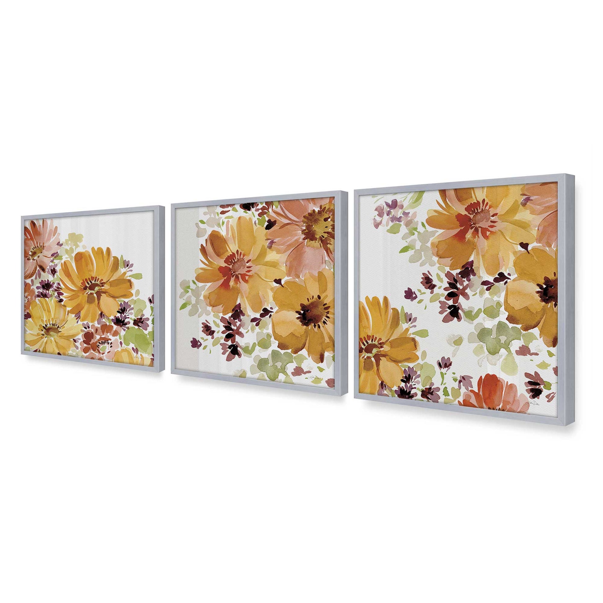 [Color:Polished Chrome], Picture of art in a Polished Chrome frame of the corner