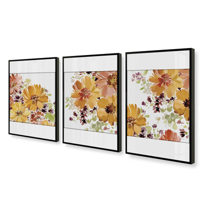 [Color:Satin Black], Picture of art in a Satin Black frame at an angle