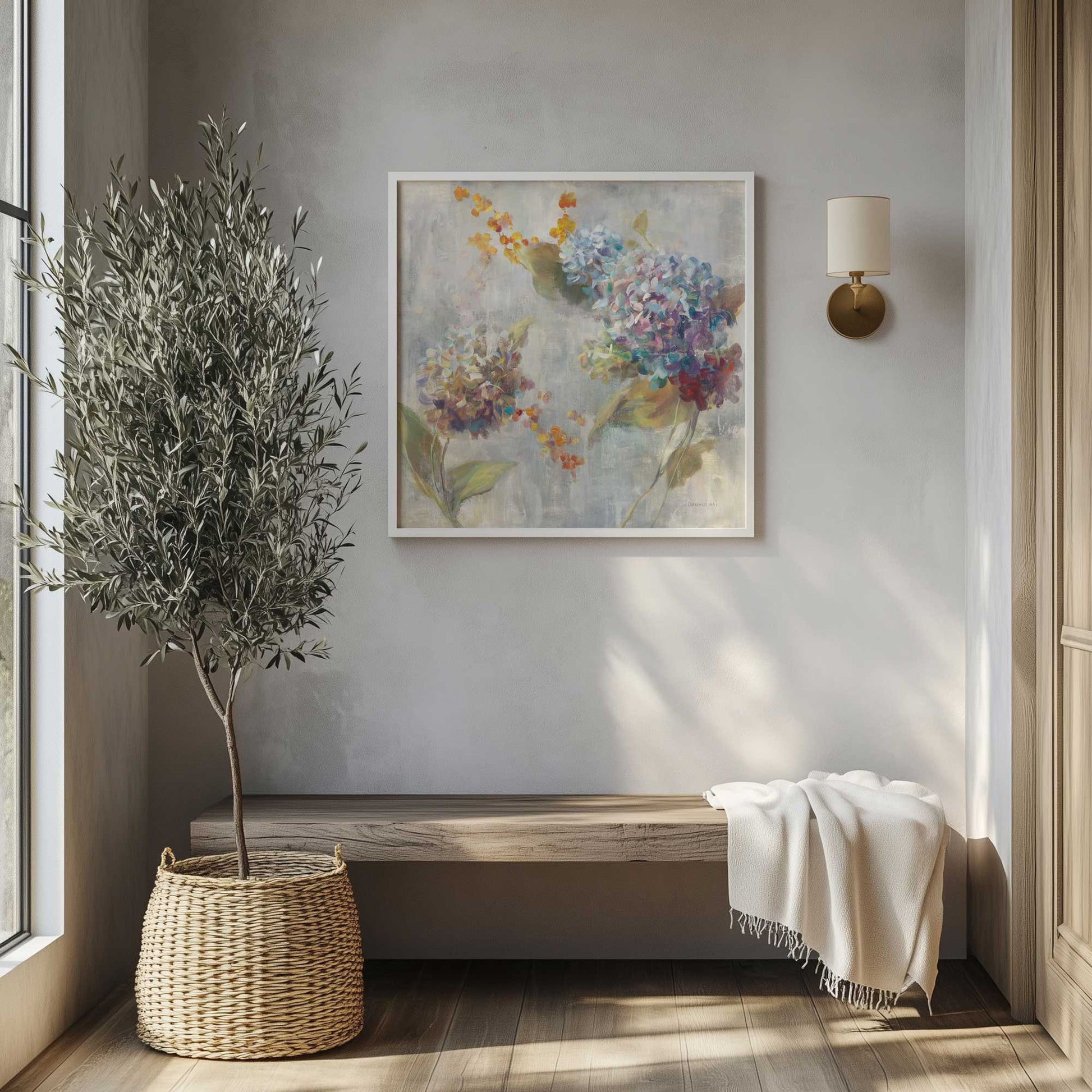 Picture of art in a room