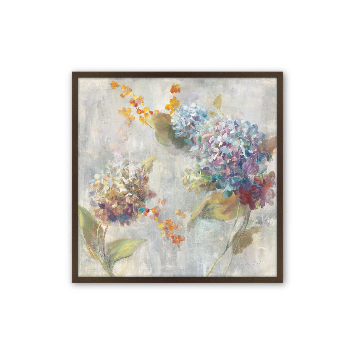 [Color:Belvinder Brown], Picture of art in a Belvinder Brown frame