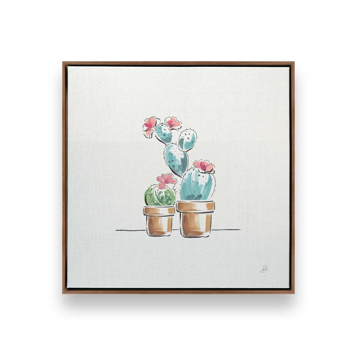 [Color:Walnut], Picture of art in a Walnut frame