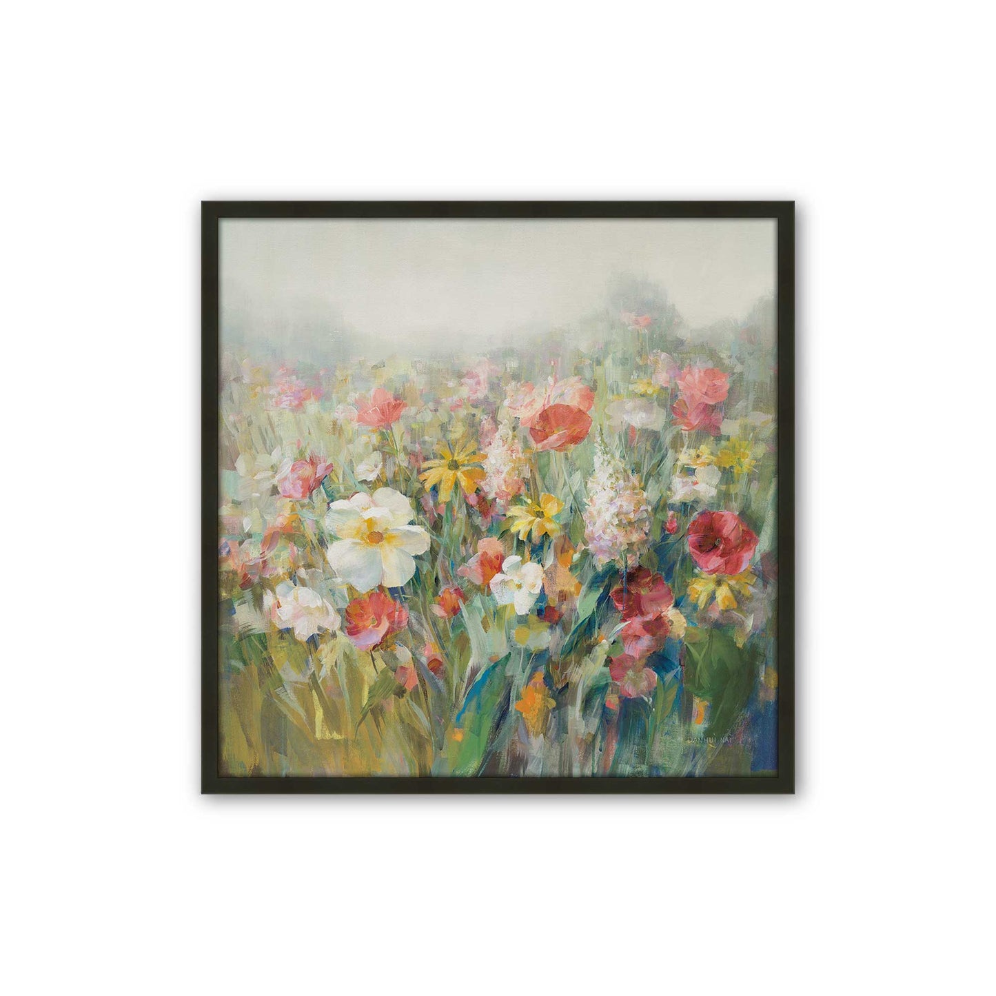 [Color:Satin Black], Picture of art in a Satin Black frame