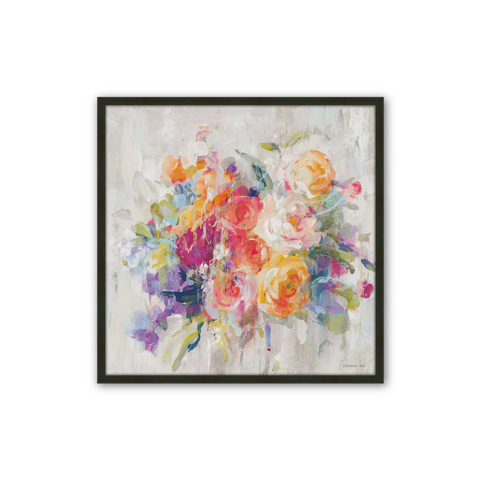 [Color:Satin Black], Picture of art in a Satin Black frame