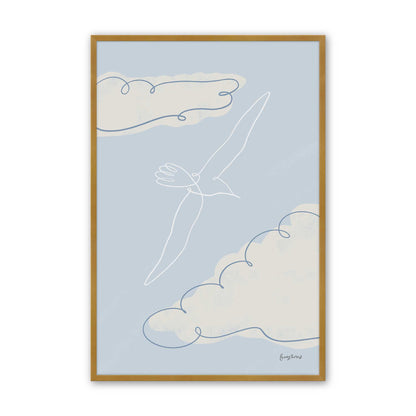 [Color:Polished Gold], Picture of art in a Polished Gold frame