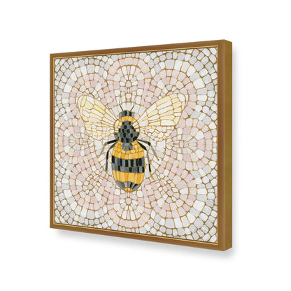 [Color:Polished Gold], Picture of art in a Polished Gold frame of the corner