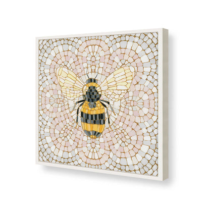 [Color:Opaque White], Picture of art in a Opaque White frame of the corner