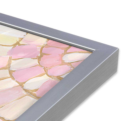 [Color:Polished Chrome], Picture of art in a Polished Chrome frame at an angle