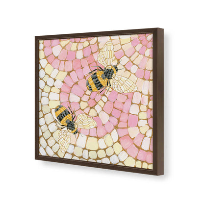 [Color:Espresso], Picture of art in a Espresso frame of the corner