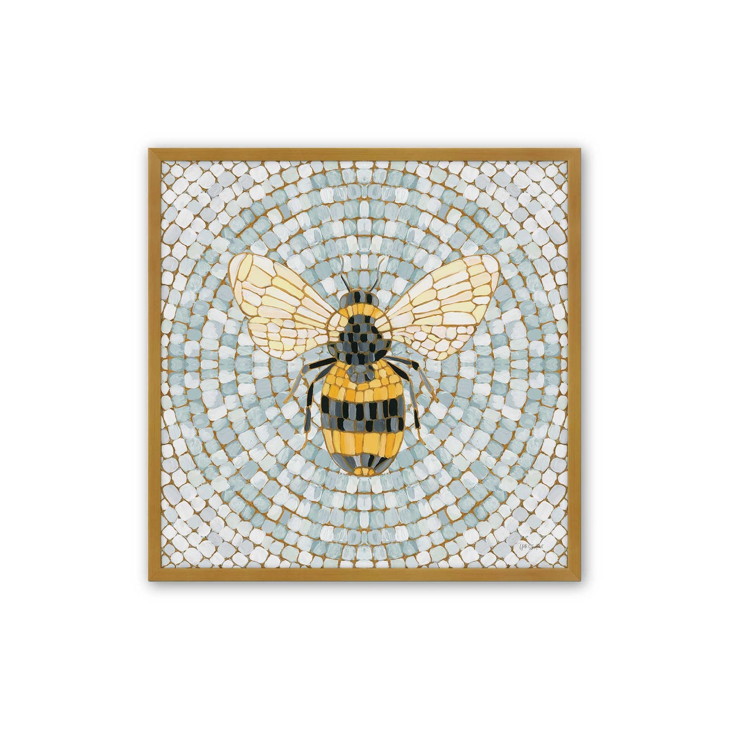 [Color:Polished Gold], Picture of art in a Polished Gold frame