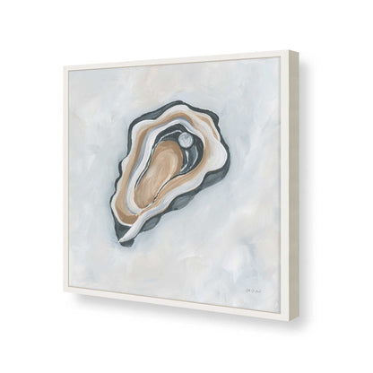 [Color:Opaque White], Picture of art in a Opaque White frame of the corner