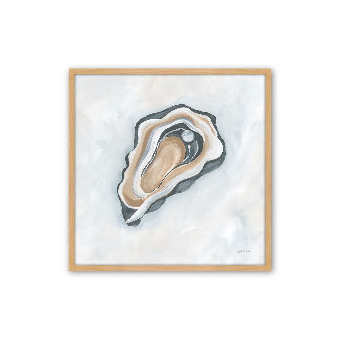[Color:American Maple], Picture of art in a American Maple frame
