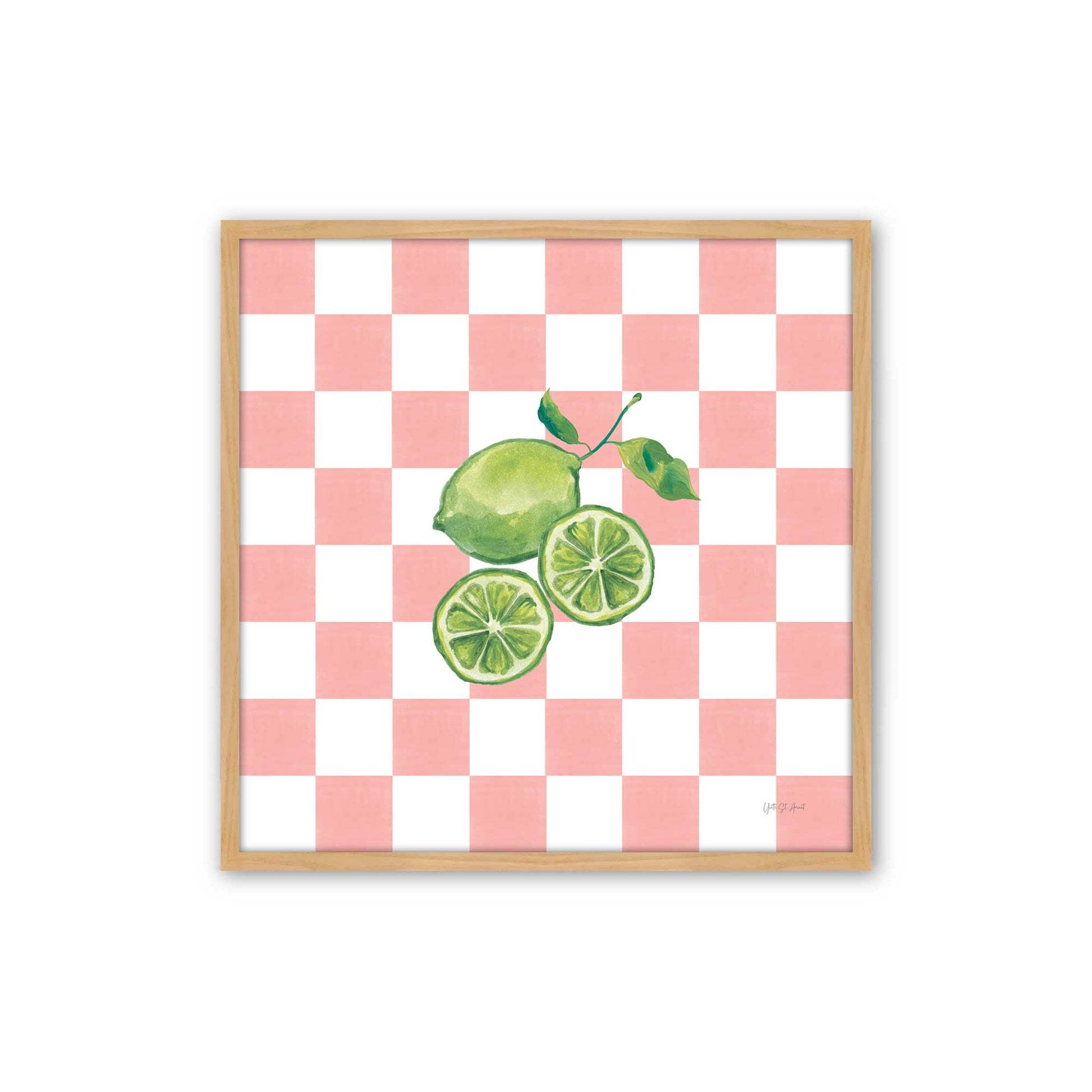 [Color:American Maple], Picture of art in a American Maple frame