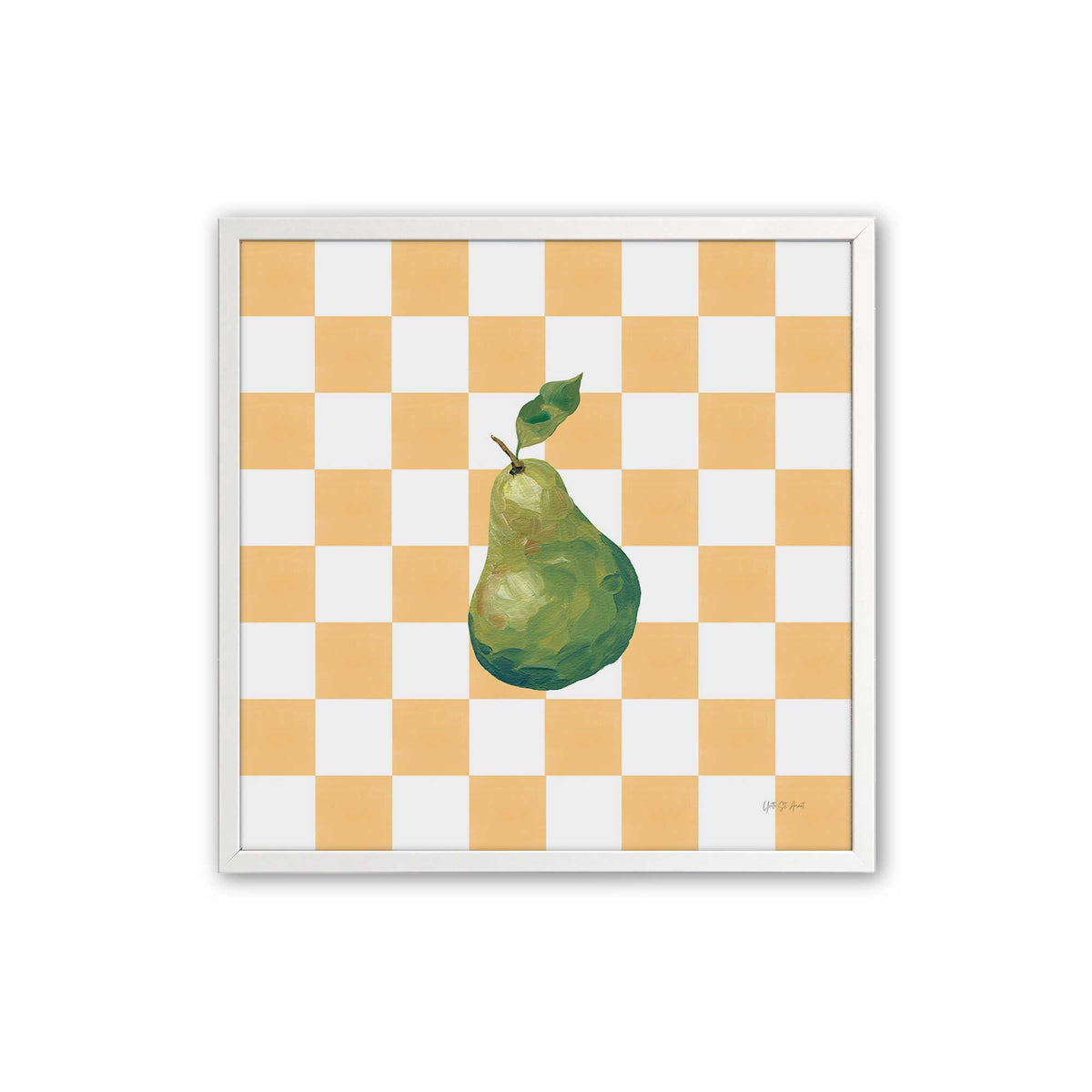 [Color:Opaque White], Picture of art in a Opaque White frame
