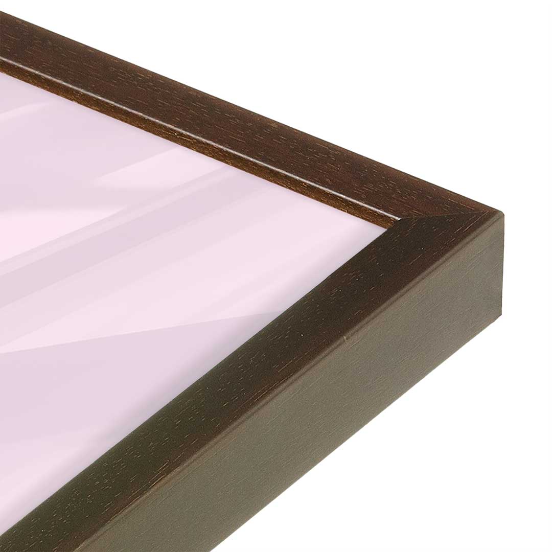 [Color:Belvinder Brown], Picture of art in a Belvinder Brown frame at an angle