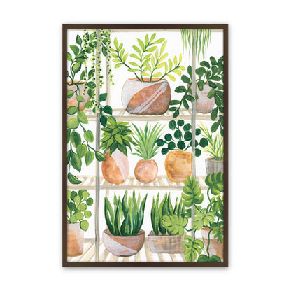 [Color:Belvinder Brown], Picture of art in a Belvinder Brown frame