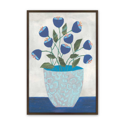 [Color:Brown], Picture of art in a Brown frame